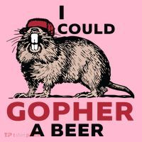 I Could Gopher A Beer Coaster thumb 2