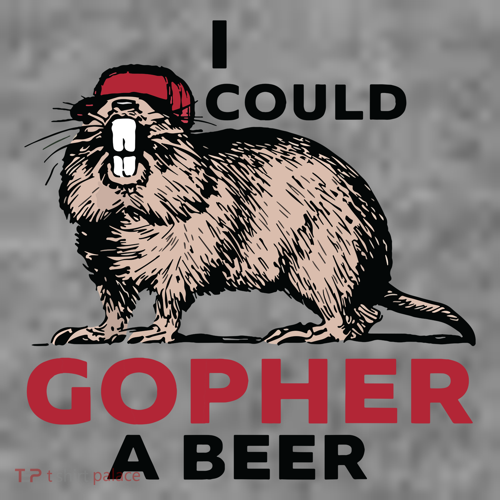 I Could Gopher A Beer Toddler Hoodie