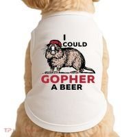 I Could Gopher A Beer Doggie Tank thumb 0
