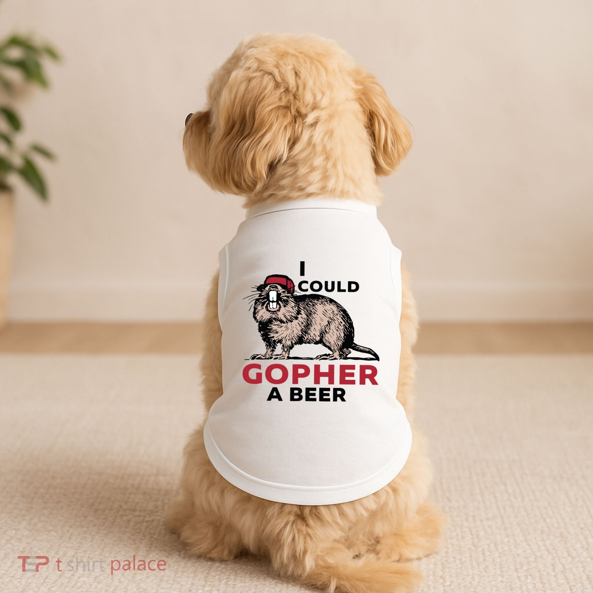 I Could Gopher A Beer Doggie Tank