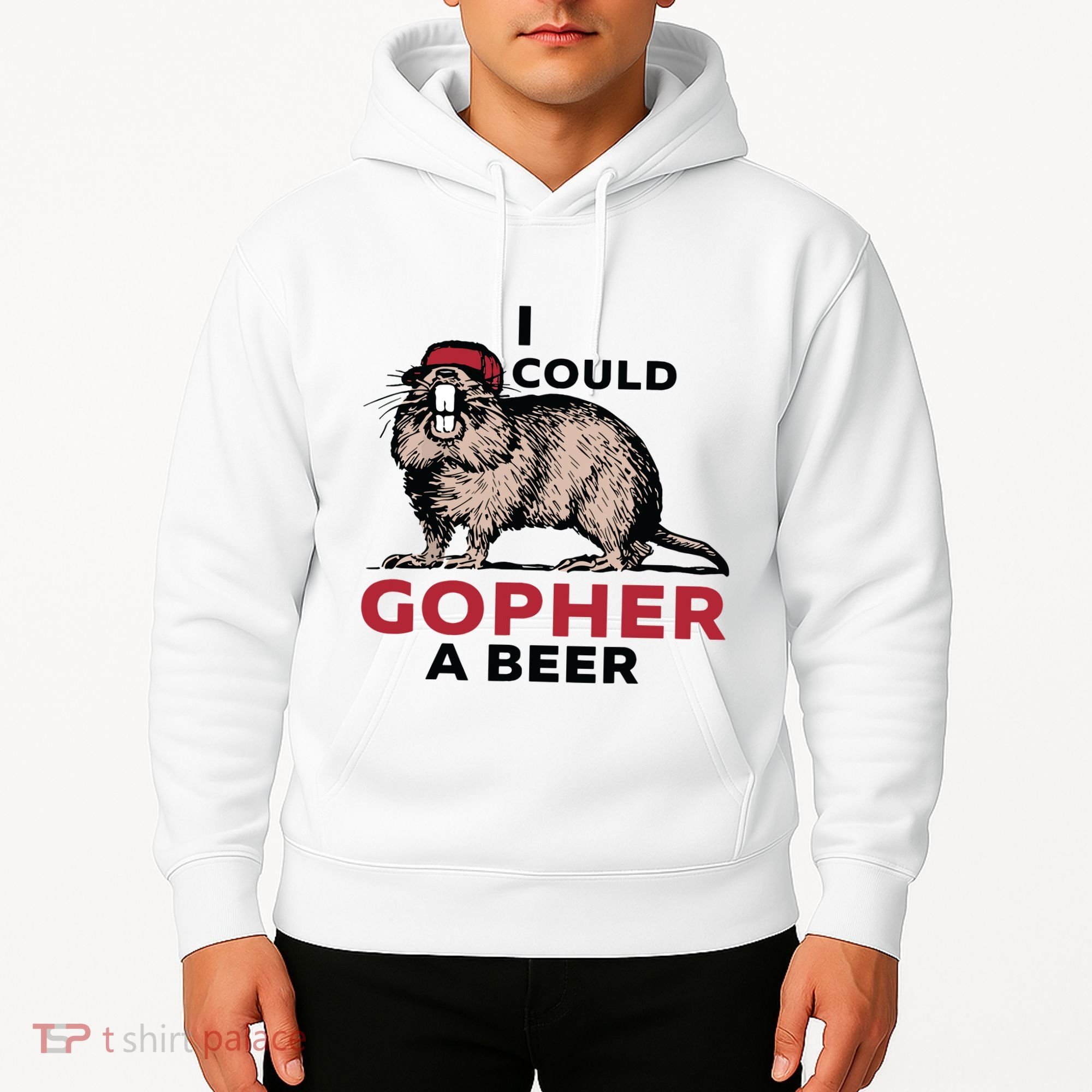 I Could Gopher A Beer Hoodie