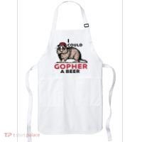 I Could Gopher A Beer Apron thumb 0