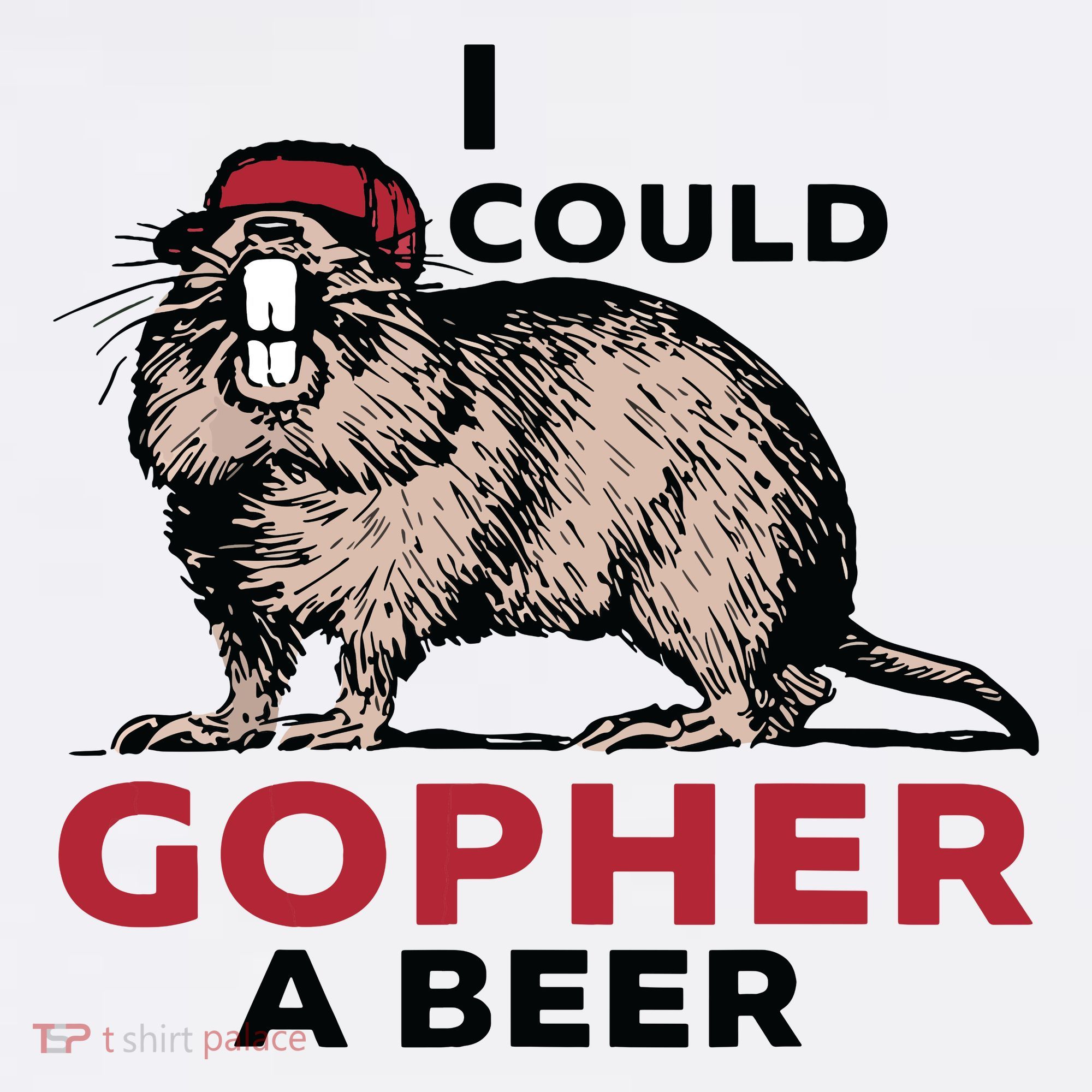 I Could Gopher A Beer Bucket Hat