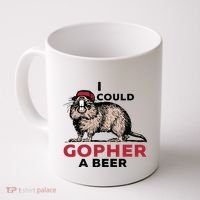 I Could Gopher A Beer Coffee Mug thumb 0