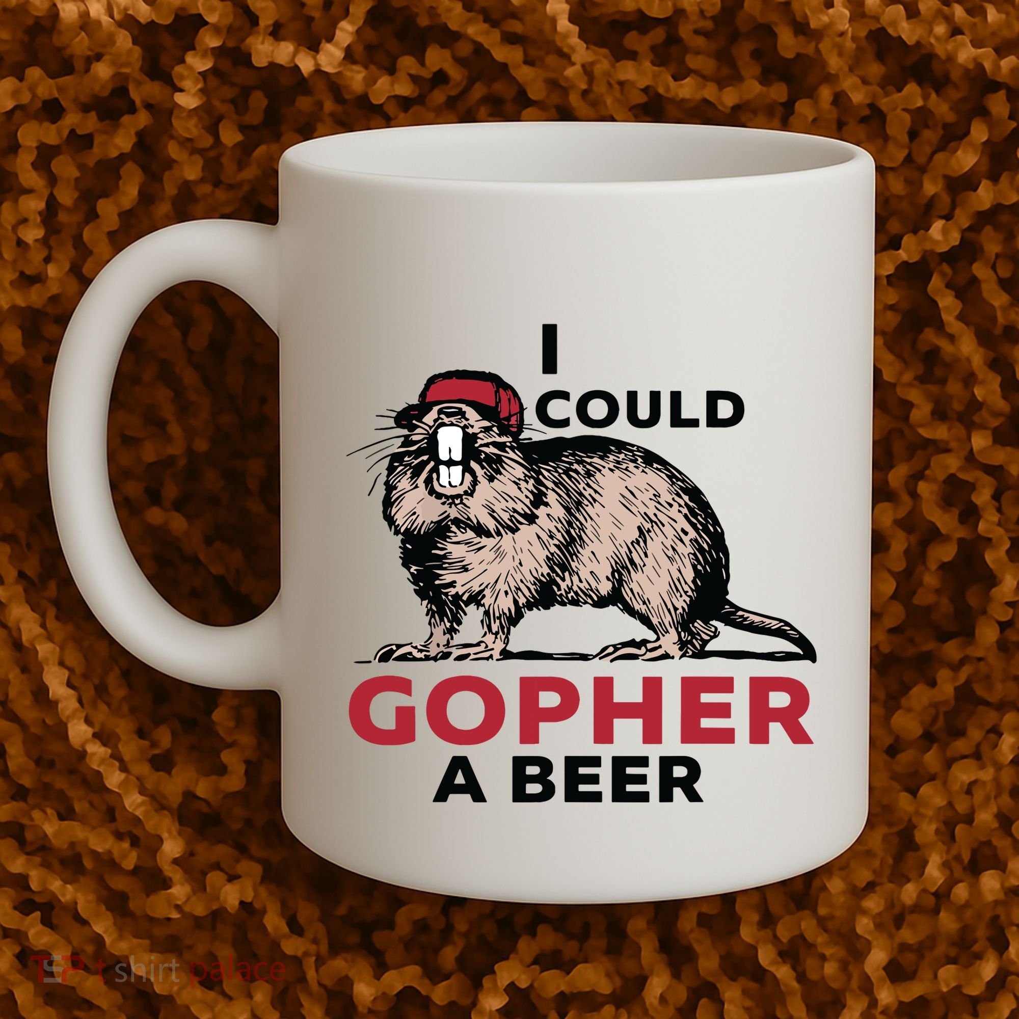 I Could Gopher A Beer Coffee Mug