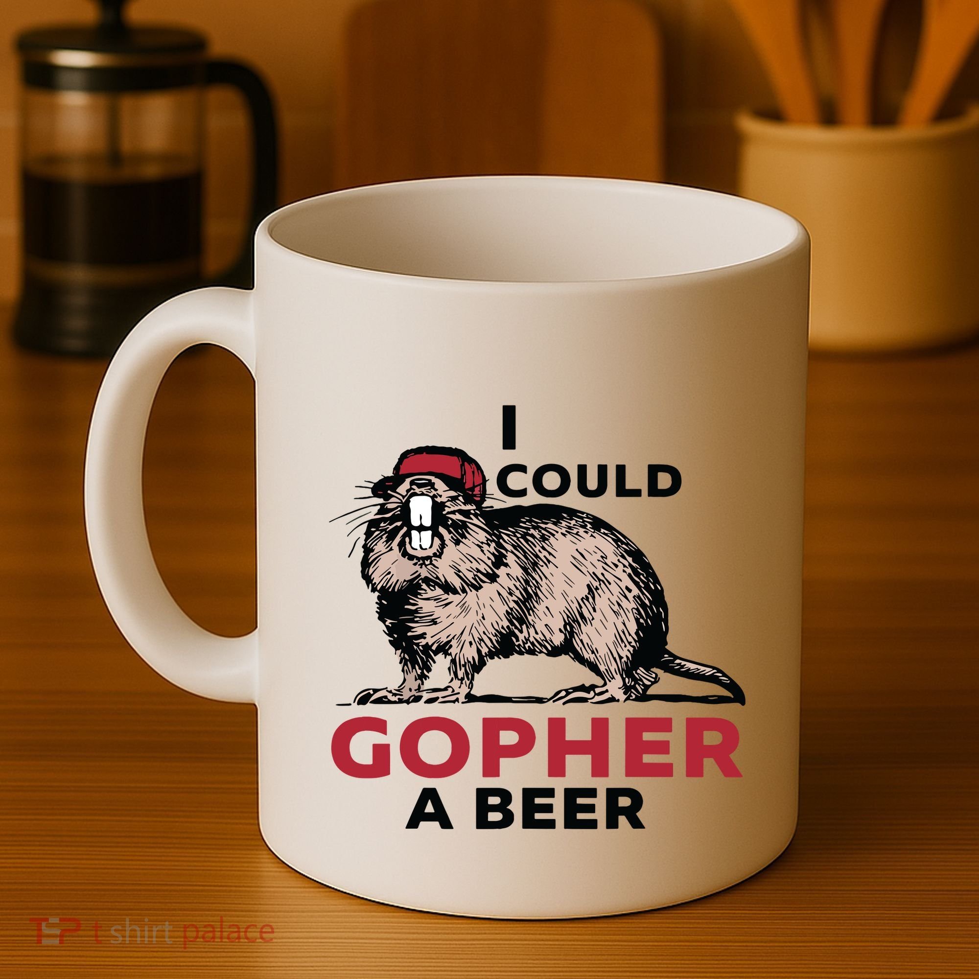 I Could Gopher A Beer Coffee Mug