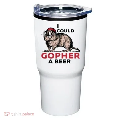 I Could Gopher A Beer Tumbler