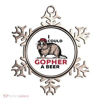 I Could Gopher A Beer Ornament