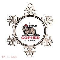 I Could Gopher A Beer Ornament thumb 0