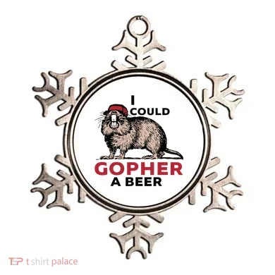 I Could Gopher A Beer Ornament
