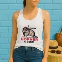 I Could Gopher A Beer Women's Tank Top thumb 2