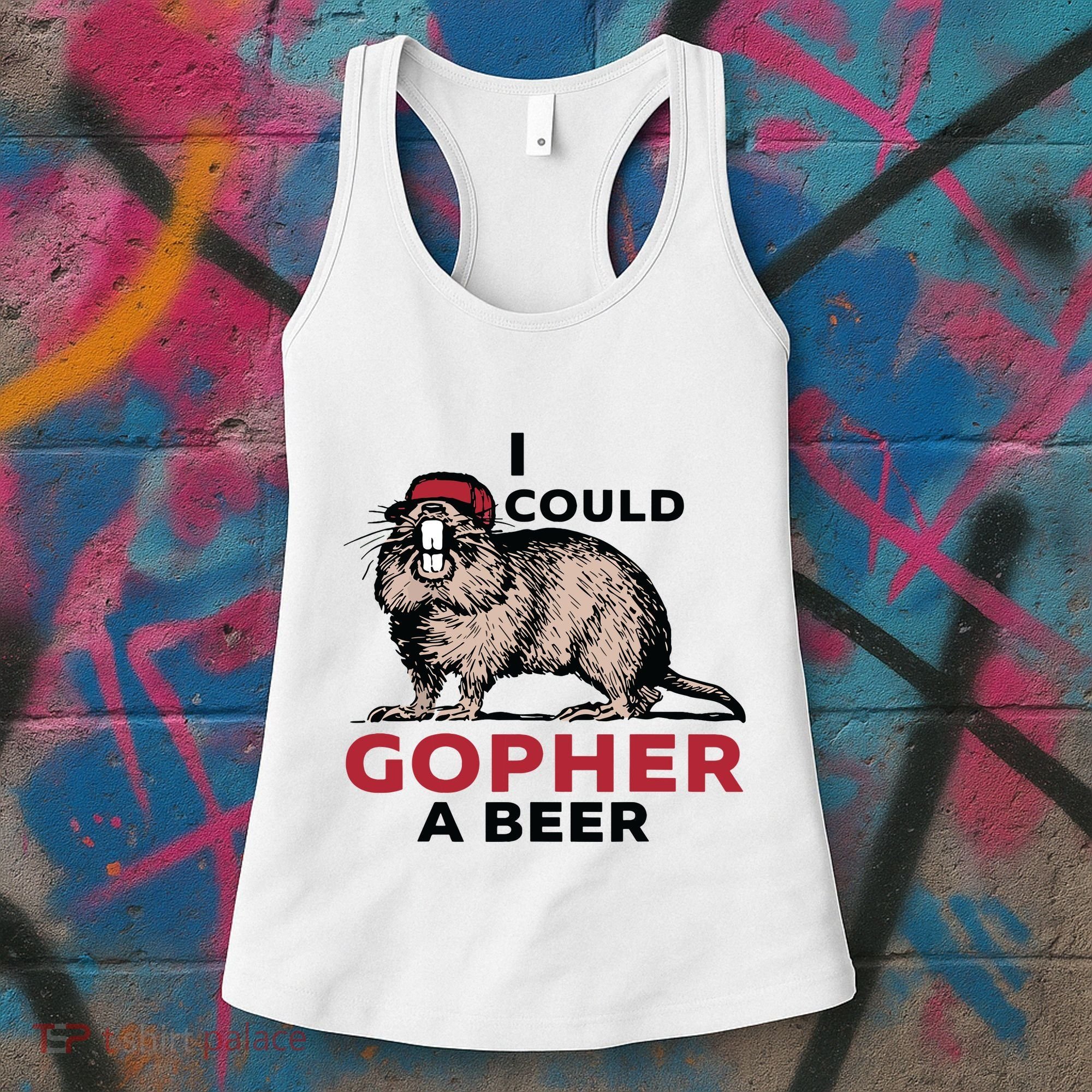 I Could Gopher A Beer Women's Tank Top