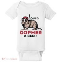 I Could Gopher A Beer Baby Bodysuit thumb 0