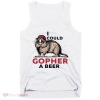 I Could Gopher A Beer Tank Top thumb 0
