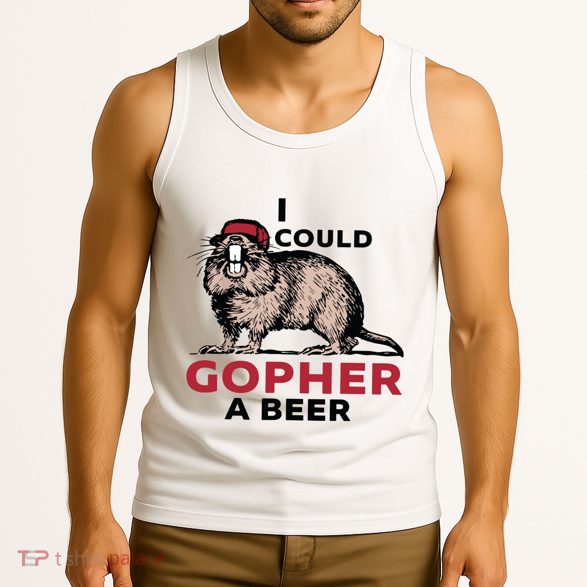 I Could Gopher A Beer Tank Top