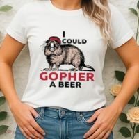 I Could Gopher A Beer Women's T-Shirt thumb 2