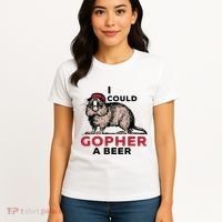 I Could Gopher A Beer Women's T-Shirt thumb 4