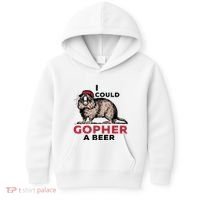 I Could Gopher A Beer Kids Hoodie thumb 0