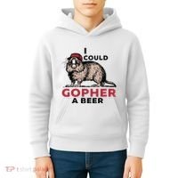 I Could Gopher A Beer Kids Hoodie thumb 4
