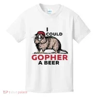 I Could Gopher A Beer Kids T-Shirt thumb 0
