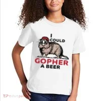 I Could Gopher A Beer Kids T-Shirt thumb 2