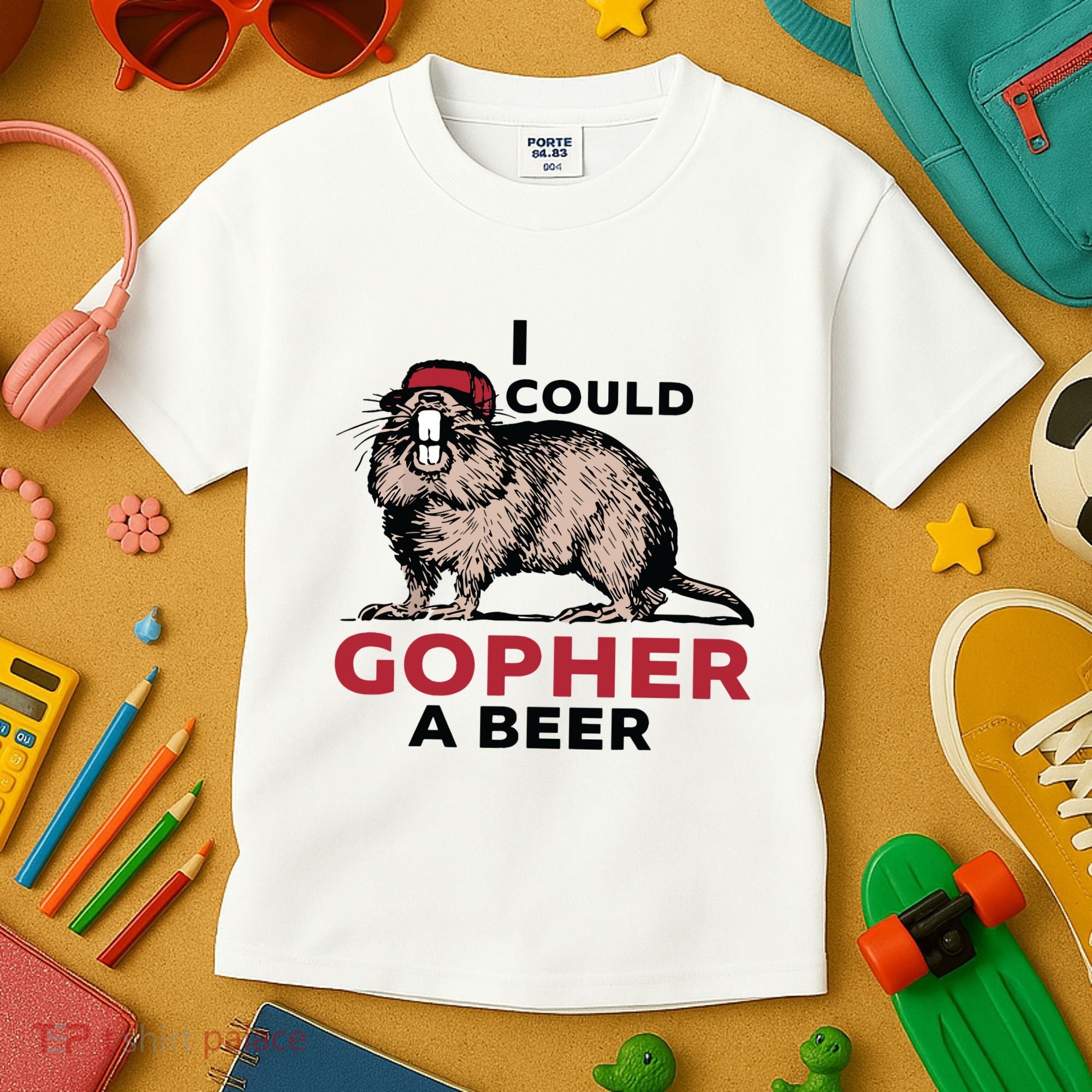 I Could Gopher A Beer Kids T-Shirt