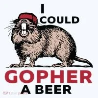 I Could Gopher A Beer Kids T-Shirt thumb 4