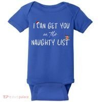 I Can Get You On The Naughty List Funny Christmas Apparell Baby Bodysuit thumb 0