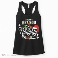 I Can Get You On Santa Naughty List Funny Christmas Gifts Women's Tank Top thumb 0