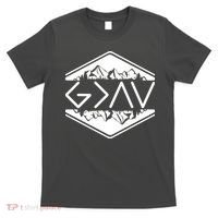 Inspirational Christian God Is Greater Than The High And Lows Camping T-Shirt thumb 0