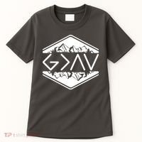 Inspirational Christian God Is Greater Than The High And Lows Camping Tall T-Shirt thumb 0