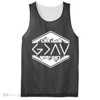 Inspirational Christian God Is Greater Than The High And Lows Camping Mesh Reversible Basketball Jersey Tank thumb 0