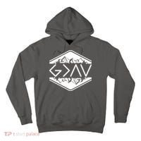 Inspirational Christian God Is Greater Than The High And Lows Camping Tall Hoodie thumb 0