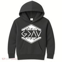 Inspirational Christian God Is Greater Than The High And Lows Camping Kids Hoodie thumb 0