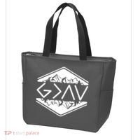 Inspirational Christian God Is Greater Than The High And Lows Camping Tote Bag thumb 3