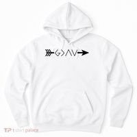 Inspirational Christian God Is Greater Than The High And Lows Shooting Arrow Hoodie thumb 0