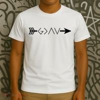 Inspirational Christian God Is Greater Than The High And Lows Shooting Arrow T-Shirt thumb 3
