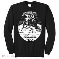 I Climbed Guadalupe Peak- The Highest Point In Texas Sweatshirt thumb 0
