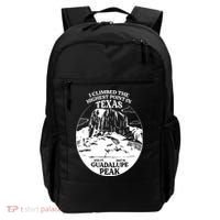 I Climbed Guadalupe Peak- The Highest Point In Texas Backpack thumb 0