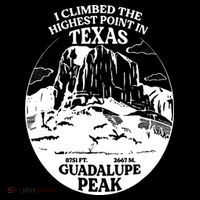 I Climbed Guadalupe Peak- The Highest Point In Texas Women's Hoodie thumb 2