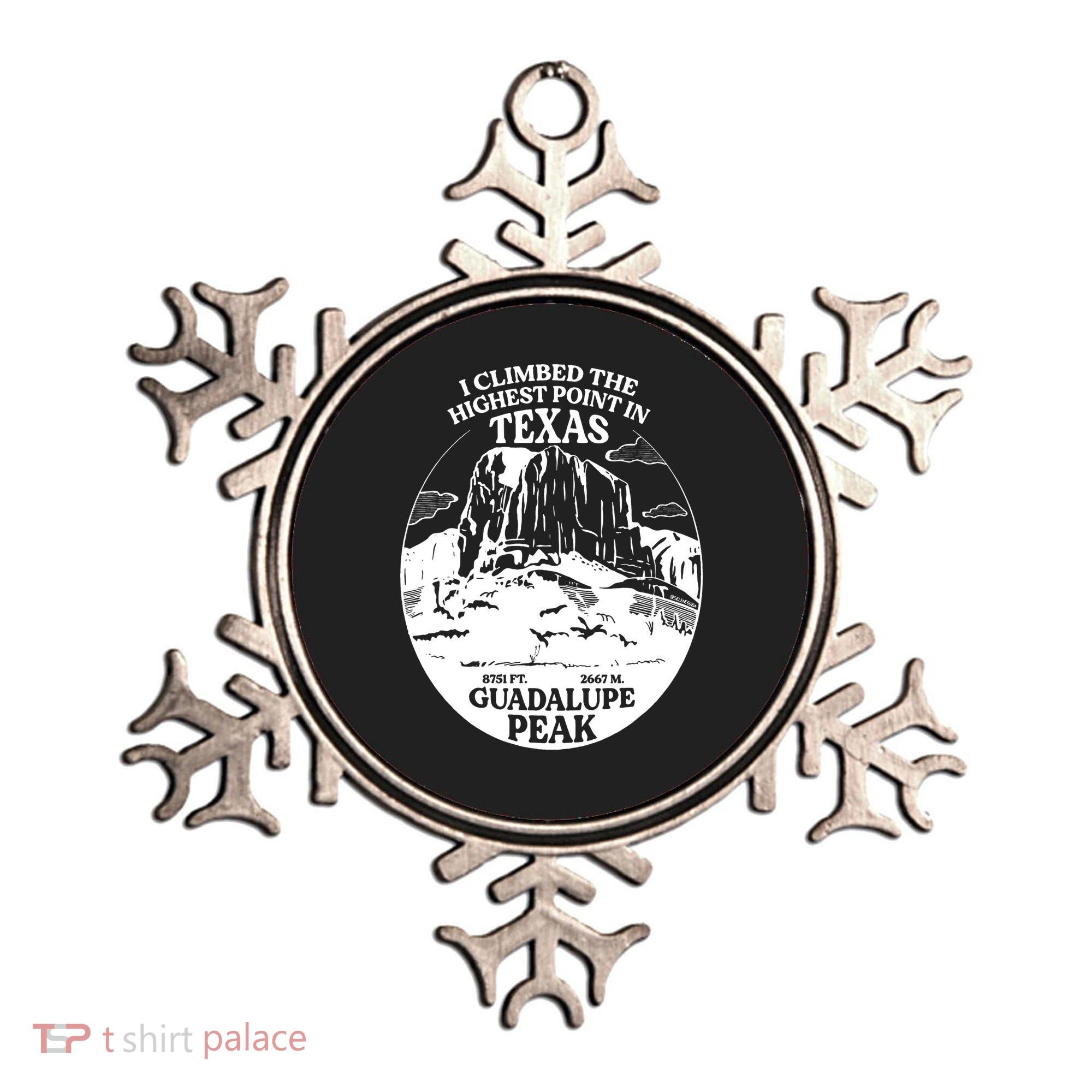 I Climbed Guadalupe Peak- The Highest Point In Texas Ornament