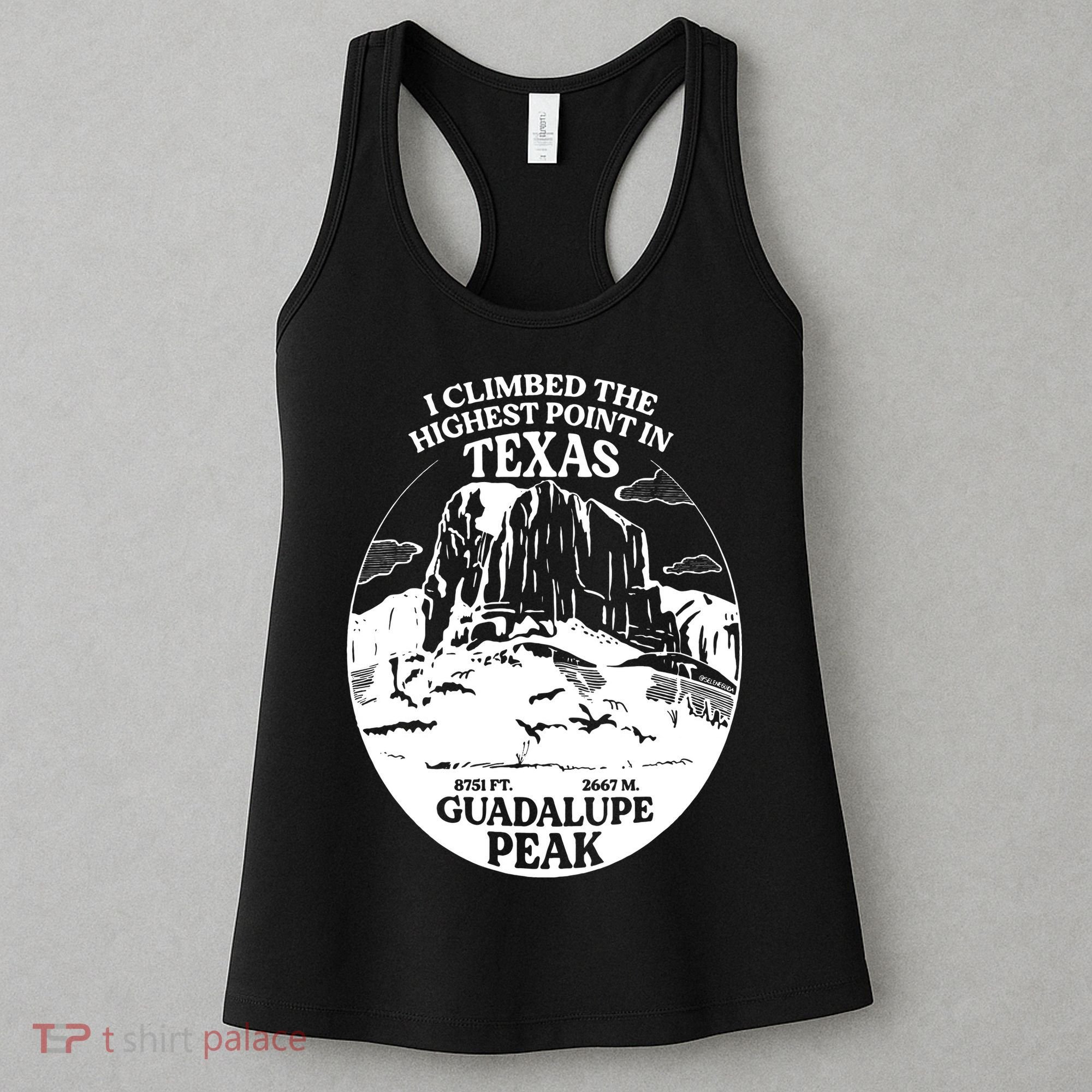 I Climbed Guadalupe Peak- The Highest Point In Texas Women's Tank Top