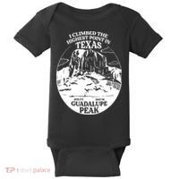 I Climbed Guadalupe Peak- The Highest Point In Texas Baby Bodysuit thumb 0
