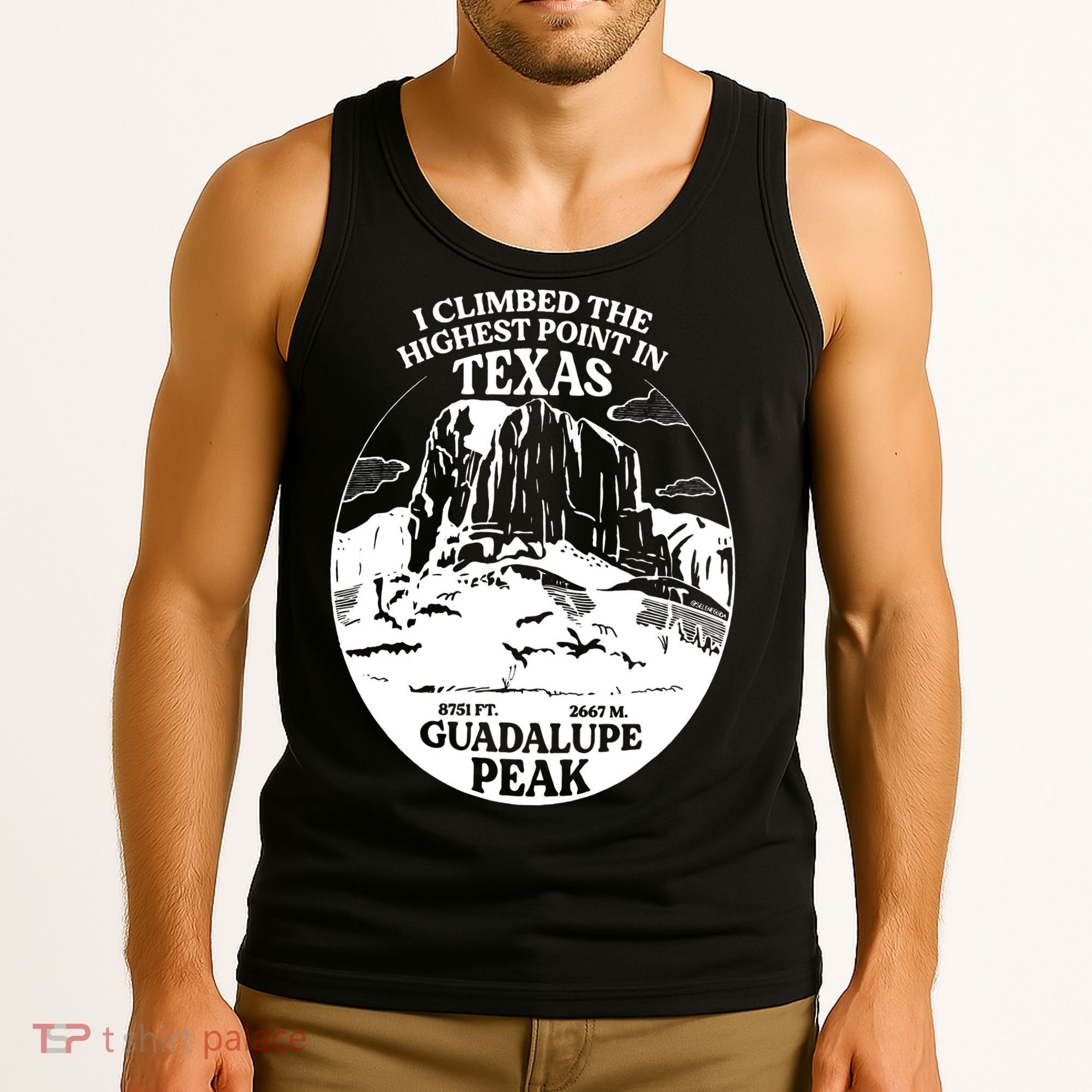 I Climbed Guadalupe Peak- The Highest Point In Texas Tank Top