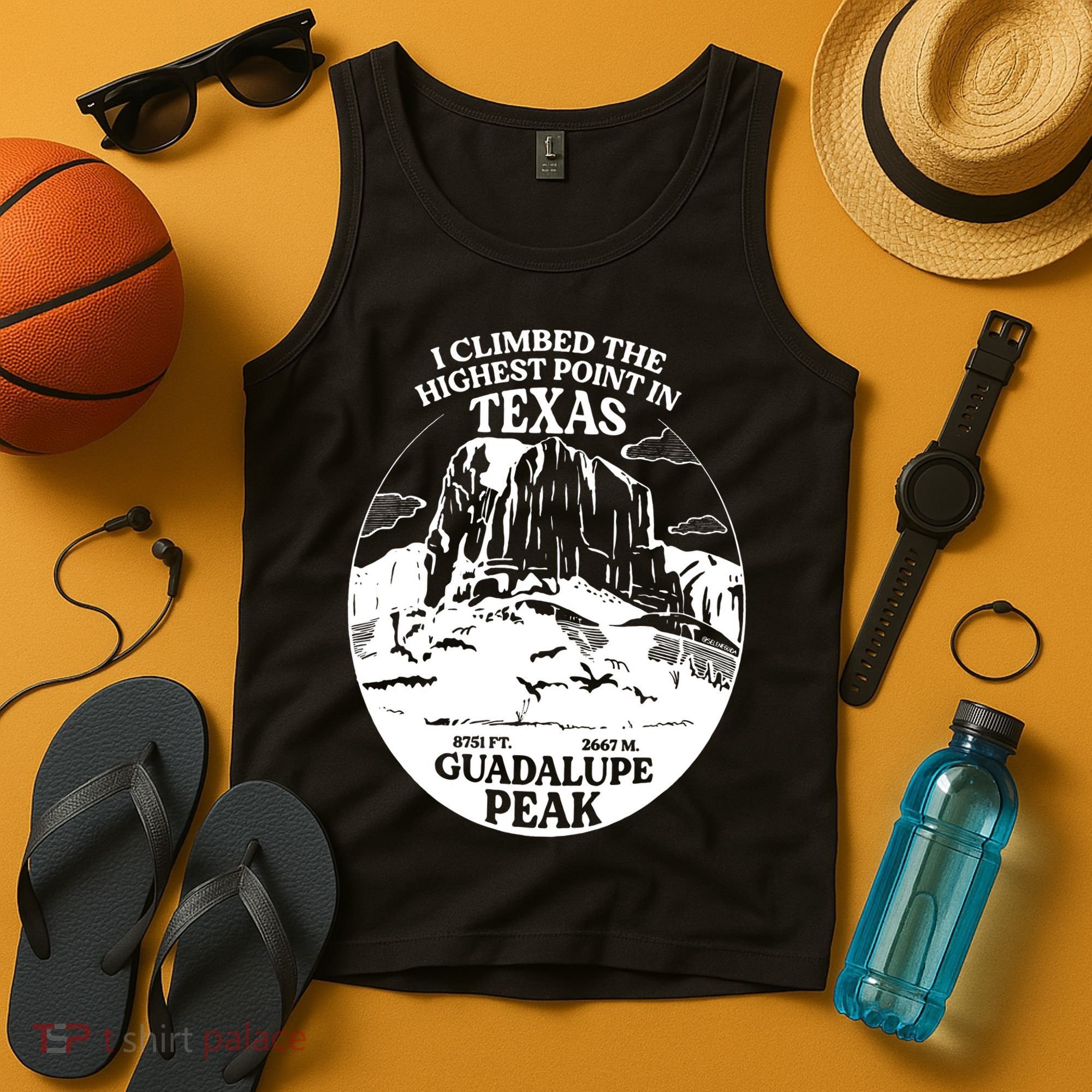 I Climbed Guadalupe Peak- The Highest Point In Texas Tank Top