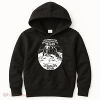 I Climbed Guadalupe Peak- The Highest Point In Texas Kids Hoodie thumb 0
