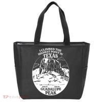 I Climbed Guadalupe Peak- The Highest Point In Texas Tote Bag thumb 0