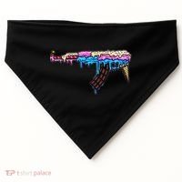 Ice Cream Gun USA-Made Doggie Bandana thumb 0