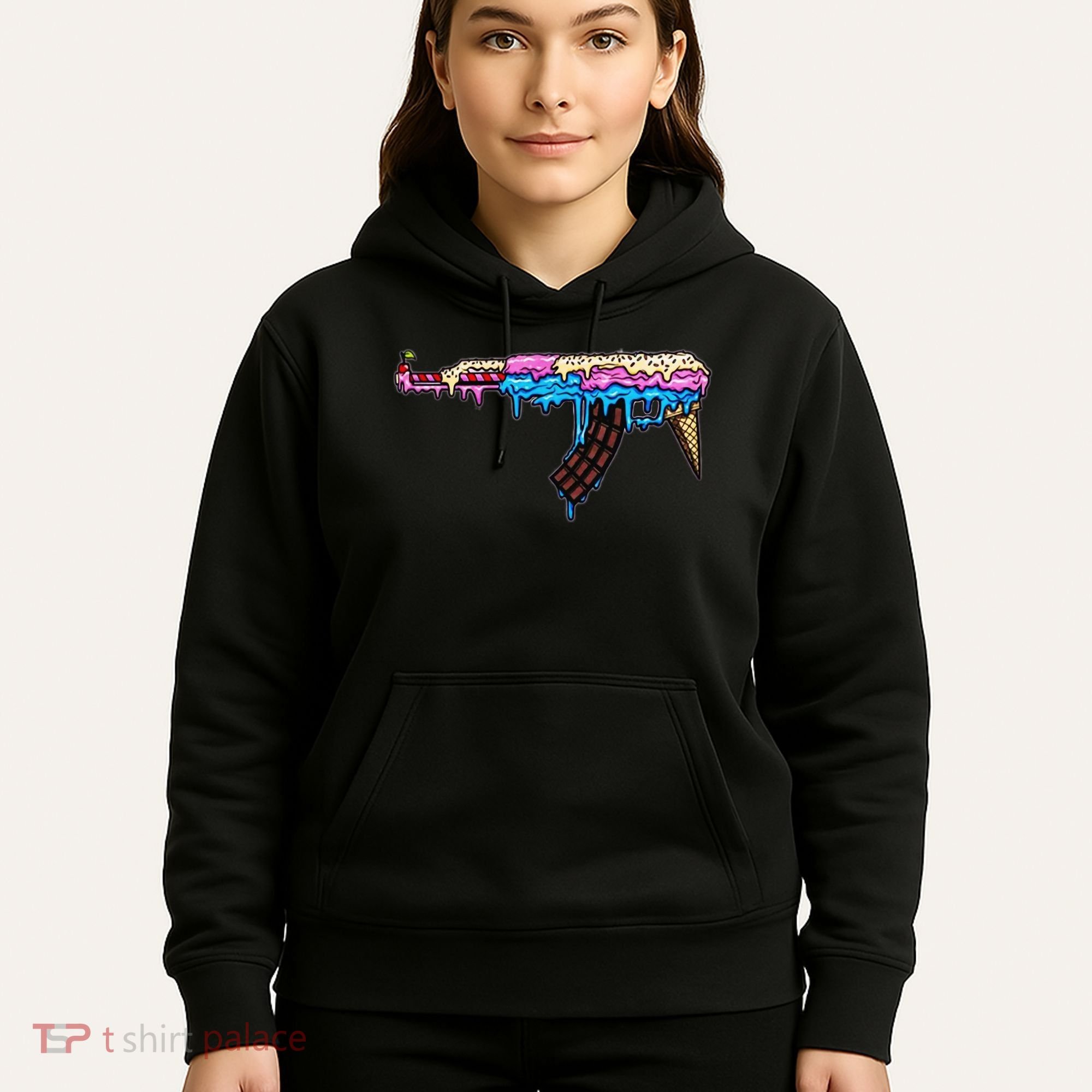 Ice Cream Gun Hoodie