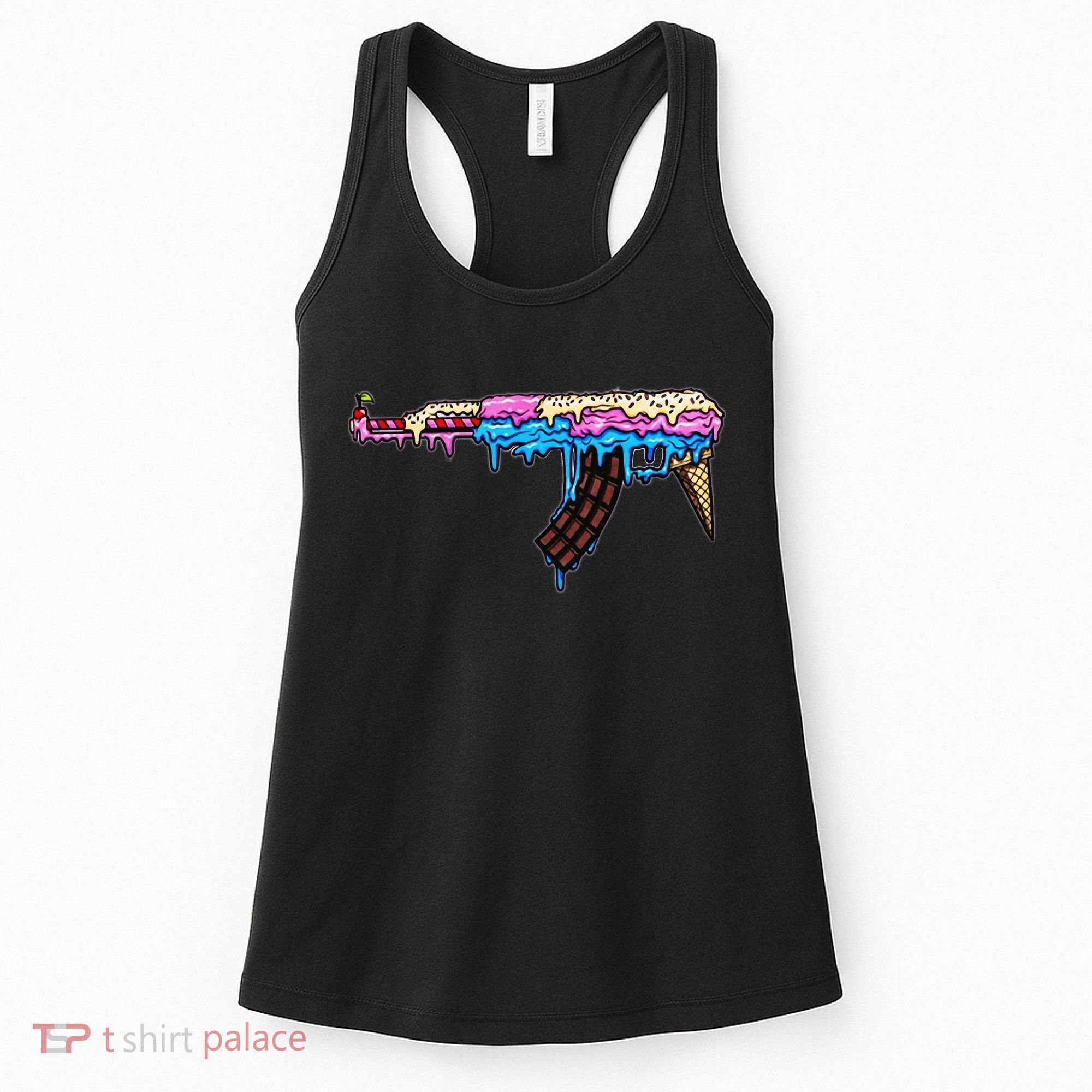 Ice Cream Gun Women's Tank Top
